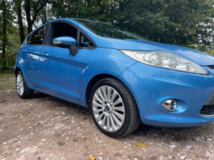 2009 Ford Fiesta 1.6 Tdci Titanium 5dr in Blue — image 4