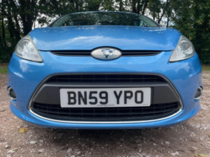 2009 Ford Fiesta 1.6 Tdci Titanium 5dr in Blue — image 5