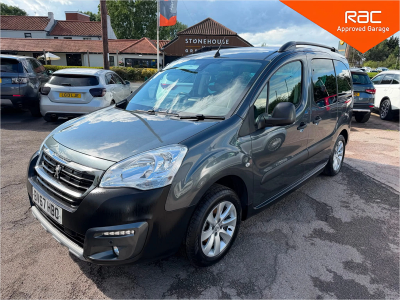 2017 Peugeot Partner Tepee 1.2 Puretech Outdoor MPV 5dr Petrol Manual Euro 6 (s/s) (110 Ps) in Grey — image 1