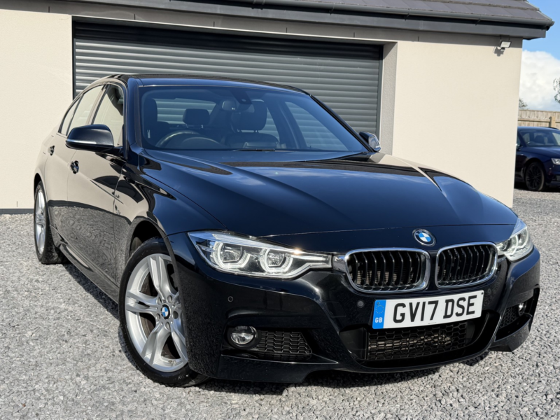 2017 BMW 3 Series 3.0 330d Xdrive M Sport Saloon in Black — image 1