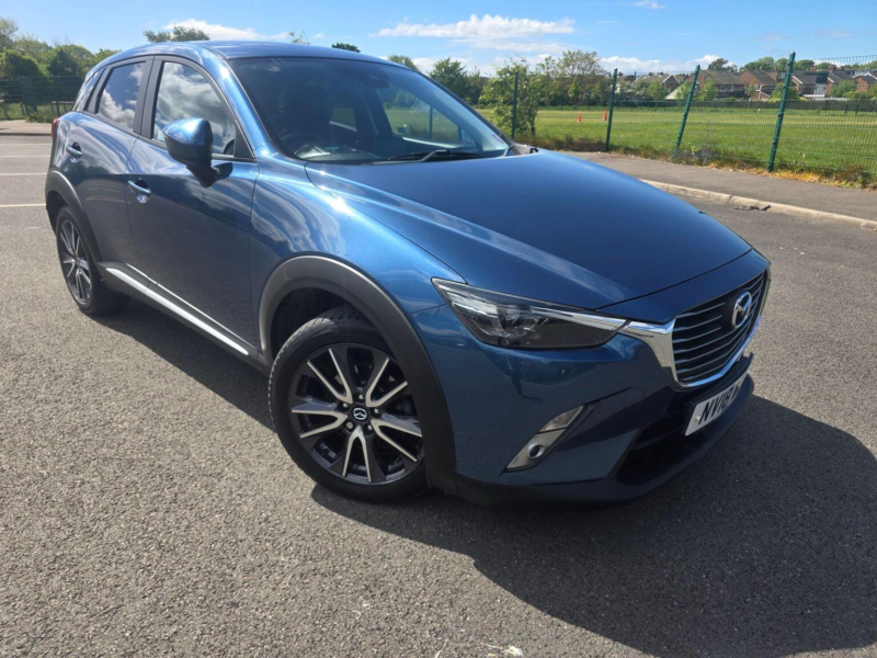 2018 Mazda Cx-3 1.5 Skyactiv-D Sport Nav Euro 6 (s/s) 5dr in Blue — image 1