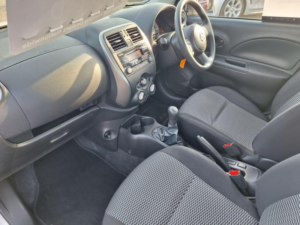 2015 Nissan Micra 1.2 Visia Euro 5 5dr in White — image 3