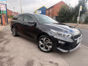 2019 Kia Ceed 1.6 Crdi 3 Sportswagon Euro 6 (s/s) 5dr in Black — image 2