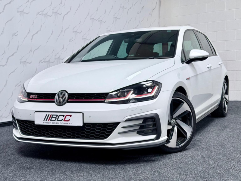 2019 Volkswagen Golf 2.0 Tsi Gti Performance Euro 6 (s/s) 5dr in White — image 1