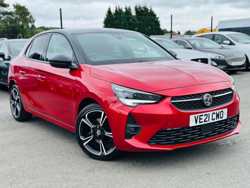 2021 Vauxhall Corsa 1.2 Turbo Sri Premium in Red — image 1