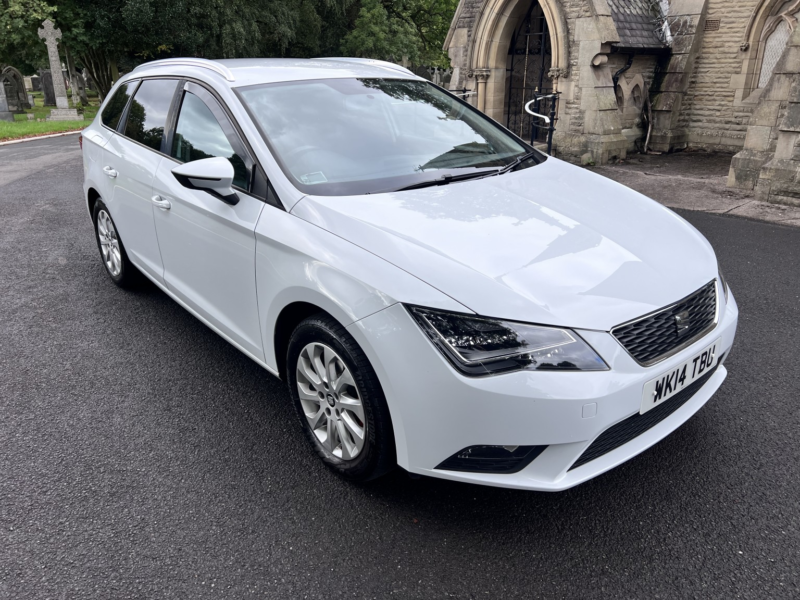 2014 SEAT Leon 1.6 Tdi Cr Se in White — image 1