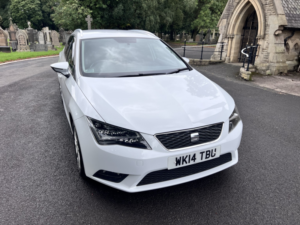 2014 SEAT Leon 1.6 Tdi Cr Se in White — image 2