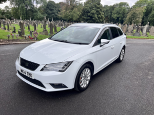 2014 SEAT Leon 1.6 Tdi Cr Se in White — image 5