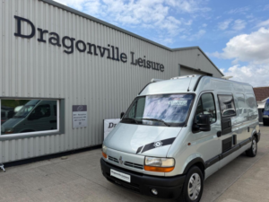 2002 Renault Master Camper Van - Pro Conversion - Fixed Bed - Left Hand Drive - Only 45k Miles in Silver — image 3