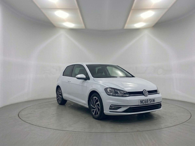2019 Volkswagen Golf 1.6 Golf Match Tdi 3dr in White — image 1