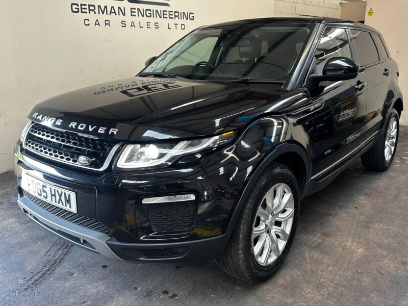 2015 Land Rover Range Rover Evoque 2.0 Td4 Se Tech 4WD Euro 6 (s/s) 5dr in Black — image 1