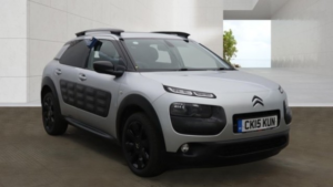 2015 Citroen C4 Cactus 1.2 Puretech Flair Silver 5dr Panroof+satnav+lowtax in Silver — image 3