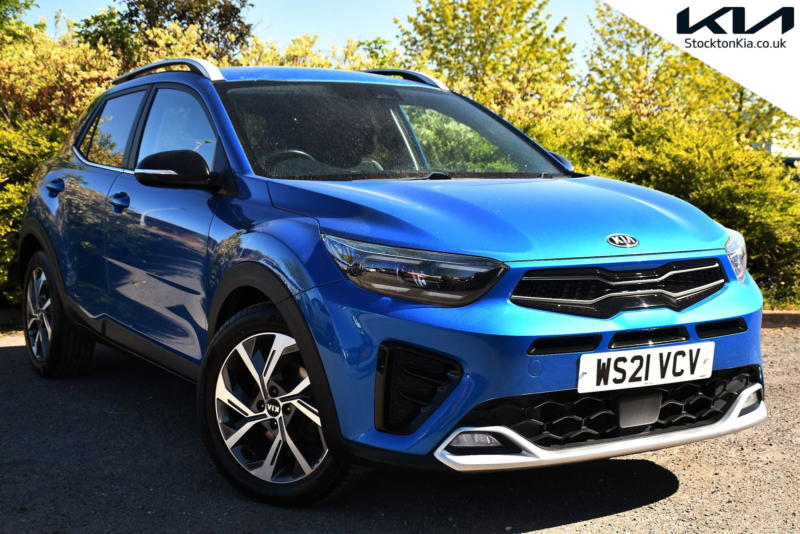 2021 Kia Stonic 1.0 T-Gdi Mhev Gt-Line SUV 5dr Petrol Hybrid Manual Euro 6 (s/s) (118 Bhp) in Blue — image 1