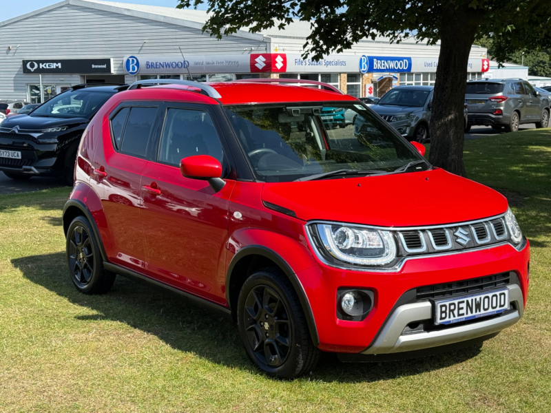 2021 Suzuki Ignis 1.2 Dualjet Mhev Sz-T Hatchback 5dr Petrol Hybrid Manual Euro 6 (s/s) (83 Ps) in Red — image 1