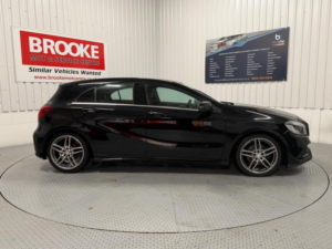 2017 Mercedes-Benz A Class 2.1 A200d Amg Line (premium Plus) 7g-Dct Euro 6 (s/s) 5dr in Black — image 3