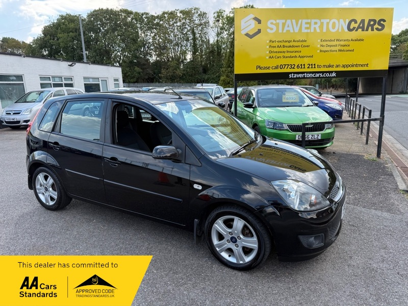 2007 Ford Fiesta Zetec Climate Tdci in Black — image 1