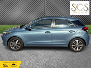 2016 Hyundai I20 1.4 I20 Se 1.4 100ps A/t in Blue — image 4