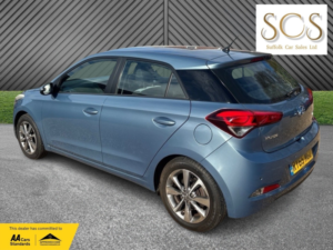 2016 Hyundai I20 1.4 I20 Se 1.4 100ps A/t in Blue — image 5