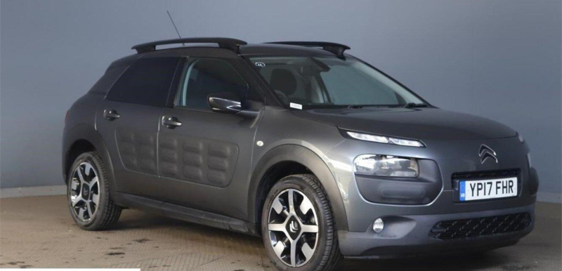 2017 Citroen C4 Cactus 1.2 Puretech Flair Etg5 Euro 6 (s/s) 5dr in Grey — image 1