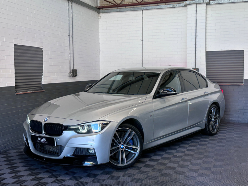 2017 BMW 3 Series 3.0 330d M Sport Shadow Edition Saloon 4dr Diesel Auto Xdrive Euro 6 (s/s) (258 Ps) in Silver — image 1