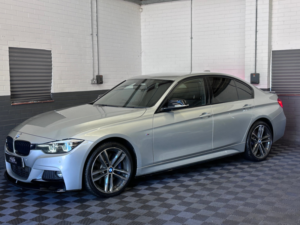 2017 BMW 3 Series 3.0 330d M Sport Shadow Edition Saloon 4dr Diesel Auto Xdrive Euro 6 (s/s) (258 Ps) in Silver — image 3