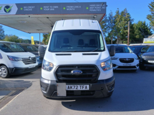 2022 Ford Transit Custom Transit 2.0 350 Ecoblue Leader Panel Van 5dr Diesel Manual Fwd L3 H3 Euro 6 (s/s) (130 Ps) in White — image 2