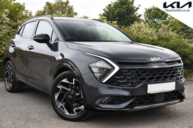 2023 Kia Sportage 1.6 T-Gdi Mhev Gt-Line SUV 5dr Petrol Hybrid Dct Euro 6 (s/s) (148 Bhp) in Grey — image 1