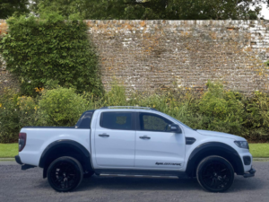 2022 Ford Ranger 2.0 Ecoblue Wildtrak Auto 4WD Euro 6 (s/s) 4dr in White — image 2