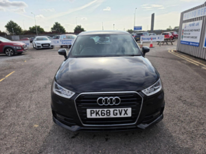 2018 Audi A1 1.0 Tfsi S Line Sportback Euro 6 (s/s) 5dr (nav) in Black — image 2