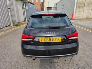 2018 Audi A1 1.0 Tfsi S Line Sportback Euro 6 (s/s) 5dr (nav) in Black — image 5