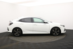 2017 Honda Civic 1.0 Vtec Turbo Ex Hatchback 5dr Petrol Manual Euro 6 (s/s) (129 Ps) in White — image 2