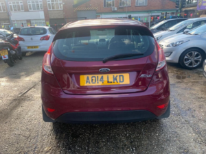 2014 Ford Fiesta 1.25 Style Euro 5 5dr in Red — image 6