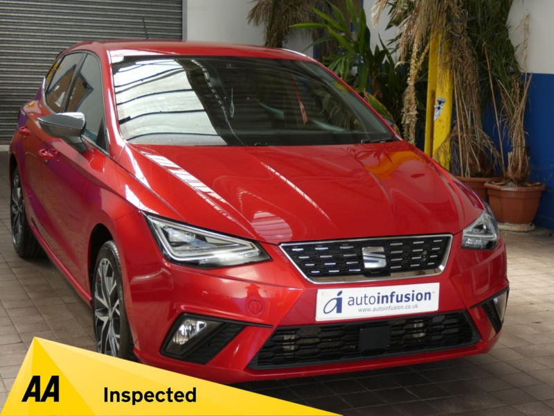 2024 SEAT Ibiza 1.0 Tsi Xcellence Hatchback 5dr Petrol Manual Euro 6 (s/s) (115 Ps) in Red — image 1