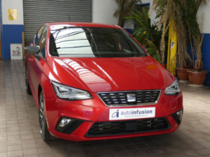 2024 SEAT Ibiza 1.0 Tsi Xcellence Hatchback 5dr Petrol Manual Euro 6 (s/s) (115 Ps) in Red — image 2