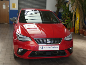 2024 SEAT Ibiza 1.0 Tsi Xcellence Hatchback 5dr Petrol Manual Euro 6 (s/s) (115 Ps) in Red — image 3