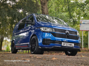 2023 Volkswagen Transporter 2.0 Tdi T28 Startline Double Cab Swb 110 in Blue — image 4