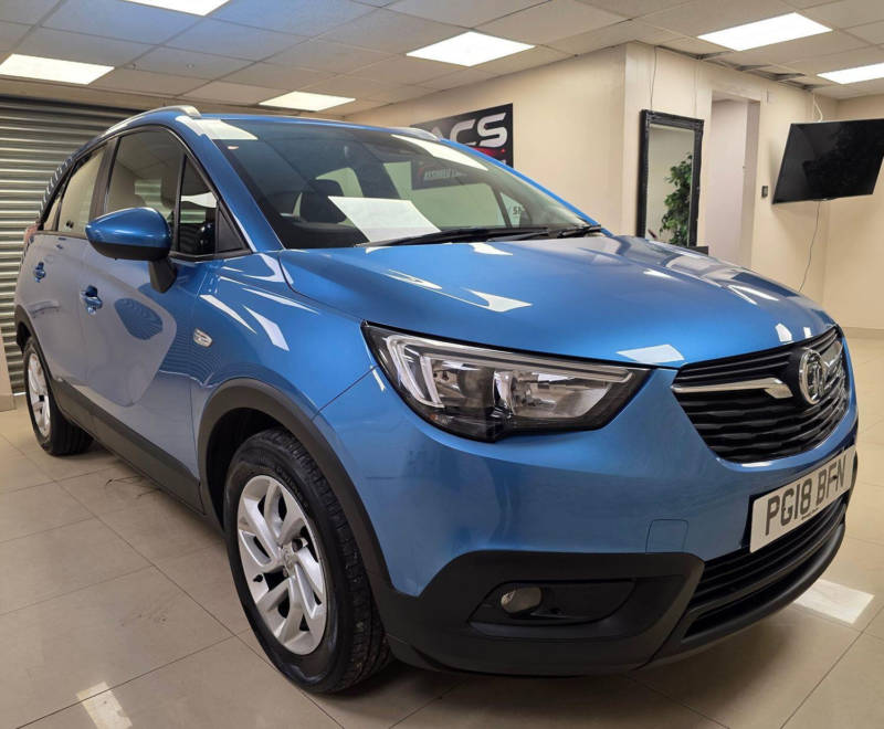 2018 Vauxhall Crossland X 1.2 Se SUV 5dr Petrol Manual Euro 6 (81 Ps) in Blue — image 1