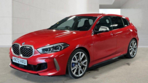 2022 BMW 1 Series 2.0 M135i Auto Xdrive Euro 6 (s/s) 5dr in Red — image 3
