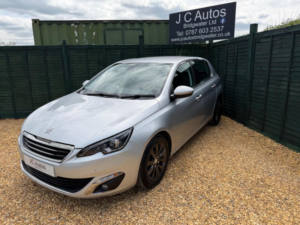 2017 Peugeot 308 1.6 Bluehdi Allure Euro 6 (s/s) 5dr in Silver — image 4