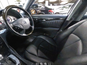 2004 Mercedes-Benz E Class Ref 8828 In Transit Refundable Deposit Can Secure - Mercedes Benz W211 E Class E500 Saloon Ex Japan in Black — image 6