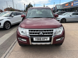 2018 Mitsubishi Shogun 3.2 Di-Dc Sg2 Auto 4WD Euro 6 5dr Lwb in Red — image 3