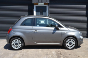 2018 Fiat 500 1.2 Lounge Euro 6 (s/s) 3dr in Grey — image 3