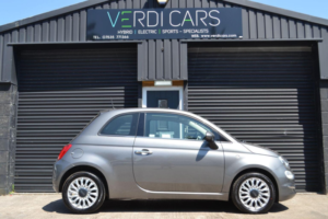 2018 Fiat 500 1.2 Lounge Euro 6 (s/s) 3dr in Grey — image 4
