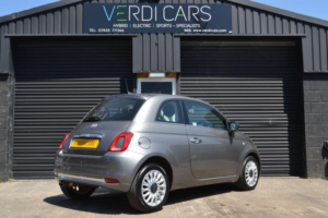 2018 Fiat 500 1.2 Lounge Euro 6 (s/s) 3dr in Grey — image 6