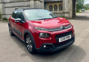 2018 Citroen C3 1.2 Puretech Flair Euro 6 (s/s) 5dr in Red — image 2