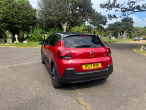 2018 Citroen C3 1.2 Puretech Flair Euro 6 (s/s) 5dr in Red — image 5