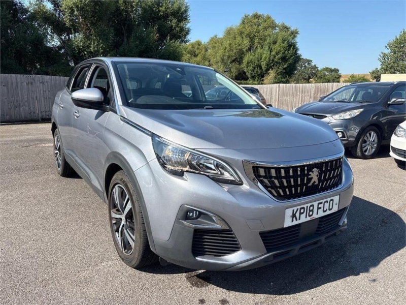 2018 Peugeot 3008 1.6 Bluehdi Active Eat Euro 6 (s/s) 5dr in Grey — image 1
