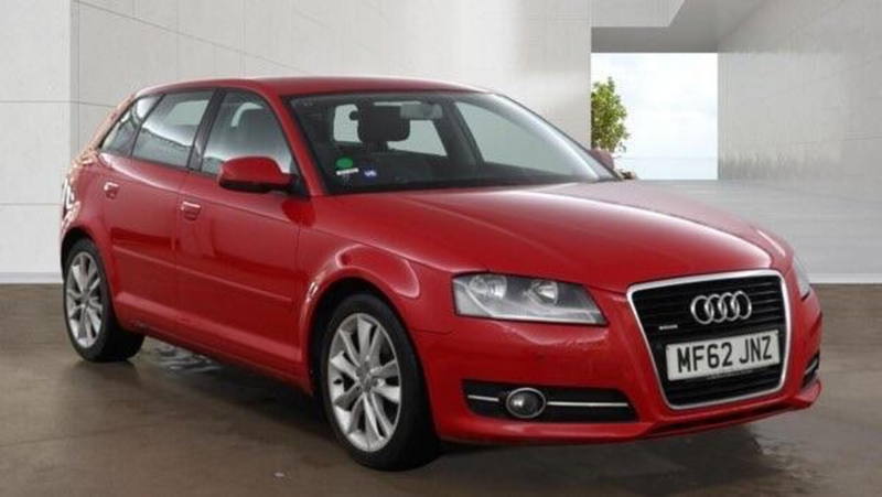 2012 Audi A3 2.0 Tfsi Sport Sportback S Tronic Quattro Euro 5 5dr in Red — image 1