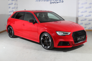 2017 Audi S3 2.0 Tfsi Black Edition Sportback 5dr Petrol S Tronic Quattro Euro 6 (s/s) (310 Ps) in Red — image 4