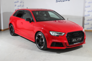 2017 Audi S3 2.0 Tfsi Black Edition Sportback 5dr Petrol S Tronic Quattro Euro 6 (s/s) (310 Ps) in Red — image 5